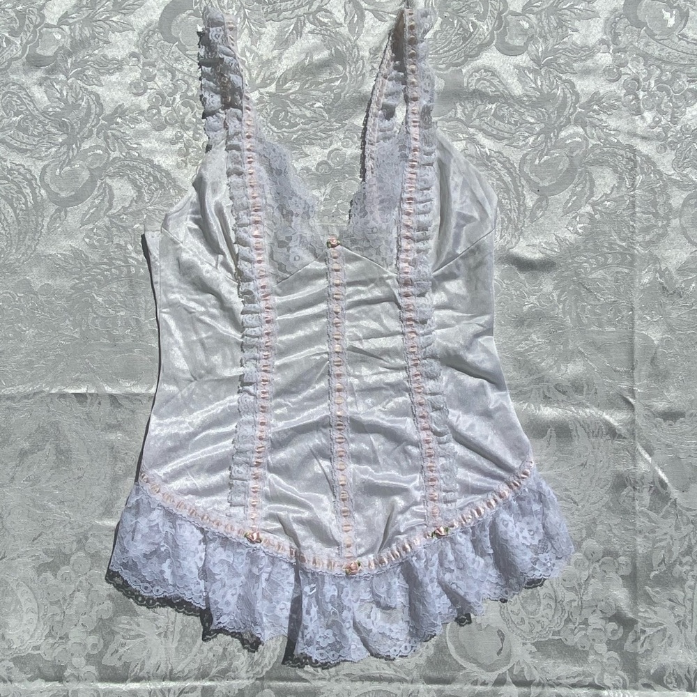 ***SOLD Vintage Satin Chemise
